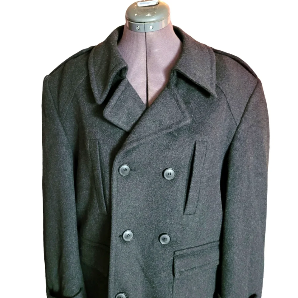 Zingora Cashmere Men's Coat Jacket - Picture 3 of 14